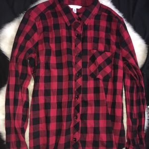 Red & Black Flannel! $10
